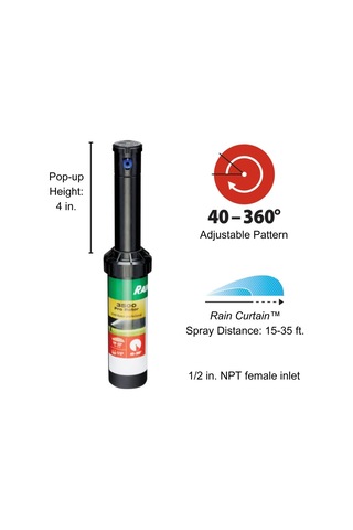 Lexroo Cp3504pc Pro Rotor, Yağmur Perdesi Nozul Seti, 40 - 360 Desen, 15' - 35' Püskürtme Mesafesi
