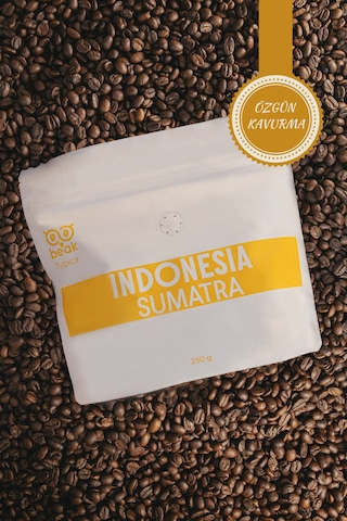 Indonesia Sumatra Typica Çekirdek Kahve 250 Gr , %100 Arabica Çekirdek Kahve