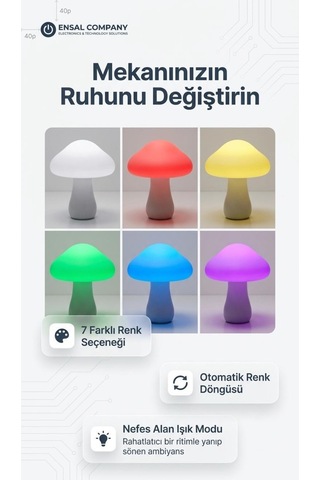 Yağmur Bulutu Nemlendirici Oda Kokusu Difüzörü Bluetooth Hoparlör Led Işıklı Rahatlatıcı Gece Lamba