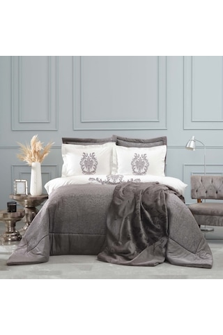Karaca Home Benjamin Gri Çeyiz Seti Gri