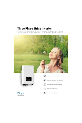 Deye 10kw Trifaze On-grid String İnverter