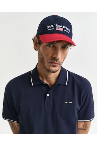 Gant Erkek Pike Polo T-shirt Regular Fit Lacivert