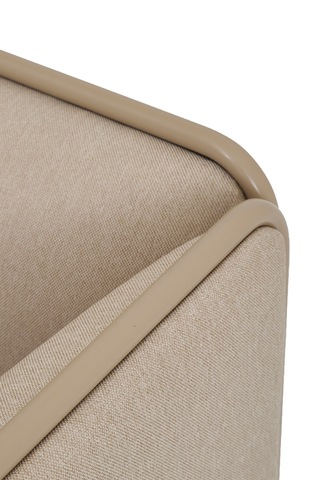 Hunt Mobilya Hando Kahverengi Kumaş Tekli Ofis Kanepesi