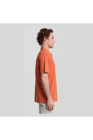 Columbia M Cascade Range Solid Polo Erkek Outdoor Tişört Cs0214 Turuncu