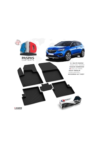 Opel Grandland X 4d Havuzlu Paspas 2017-2024