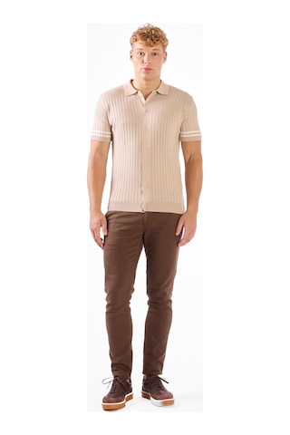 Dufy Fitilli Polo Triko Tshirt A.bej
