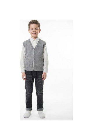 Xo Kids Erkek Çocuk 4lu Alt Üst Takım 6-9 Yaş 13204 Gri