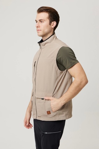 Kaçkar Outdoor Yelek - Hafif, Nefes Alabilir, Çok Cepli, Kamp, Outdoor, Günlük, Kullanım Sahra-oltu