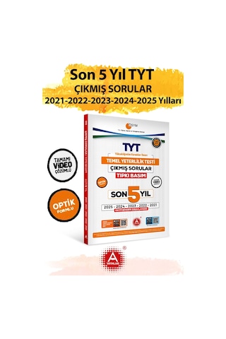 Son 5 Yıl Tyt Çıkmış Sorular-tıpkı Basım-bire Bir Ösym-tamamı Video Çözümlü