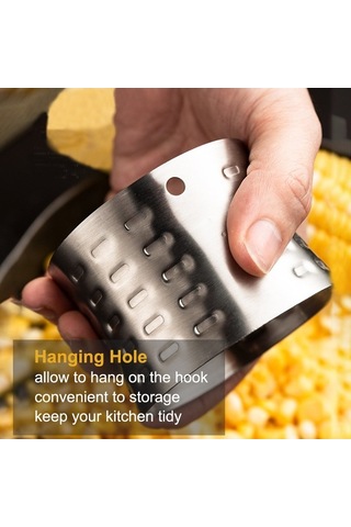 Ulzyvf Paslanmaz Çelik Mısır Soyucu - Kolay Ve Hızlı Mısır Taneleri Çıkarıcı Alet Diğer