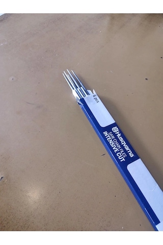 Husqvarna 3/16 4.8mm Motorlu Testere Eğesi Orta 6li Paket