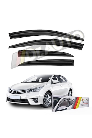 Toyota Corolla 2013-2018 Cam Rüzgarlığı 4'lü