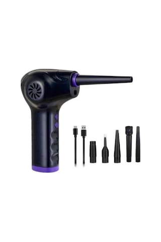 Pazly Yüksek Üfleyici Toz Taşınabilir Suntek Mor Klavyesi Hava El Uh Mor