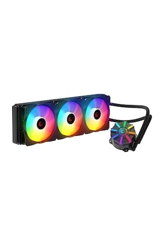 Helıos C3 Siyah 360 3x120mm Raınbow Fanlı Sıvı Soğutma Sistemi-137047