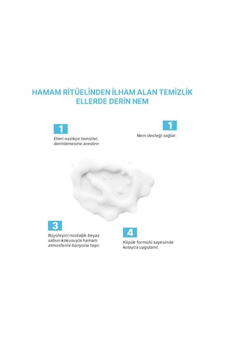 Nemlendirici Arındırıcı Hamam Köpük Sabun 300 Ml