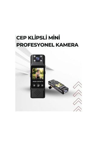 Mey İthalat Wifi İle Uzaktan Erişimli Mini Kamera 1200mah Batarya, 1080p Video Çekimi
