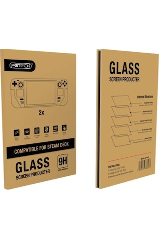Steam Deck Ekran Koruyucu Tempered Glass 9h Screen Protector Gp-801