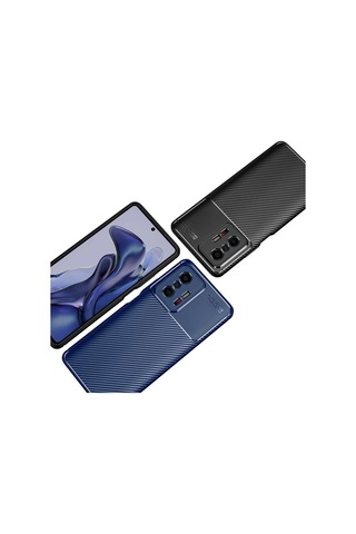 Mi 11t Pro 5g Kılıf Hptk Negro Silikon Kapak - Siyah Siyah