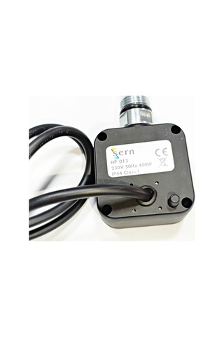 Sern 400w Siyah Renk Kare Dijital Hp013 Model Havlupan Isıtıcı Rezistans 230v L:350mm 1/2'' Yarım Parmak