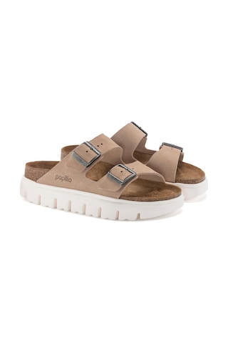 Birkenstock Arizona Chunky Vl Kadın Terlik Koyu Bej