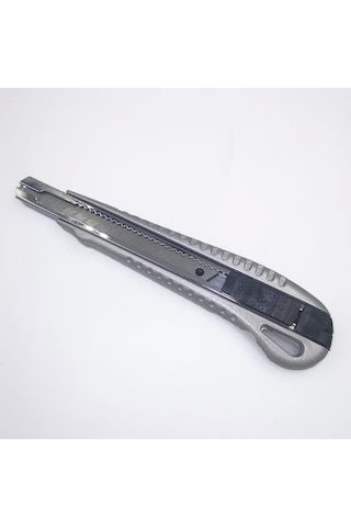 Alveta Metal Küçük Gri Maket Bıçağı Endüstriyel Model SX96