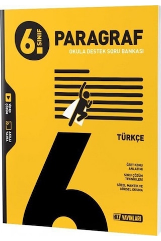Hız Yayınları 6.Sınıf Paragraf Soru Bankası Hız Yayınları 6.Sınıf Paragraf Soru Bankası