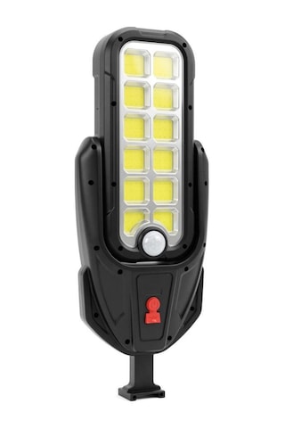 Panther Pt-2996 Usb Şarjlı Solar Led Duvar Lambası - Hareket Sensörlü Bahçe Aydınlatması