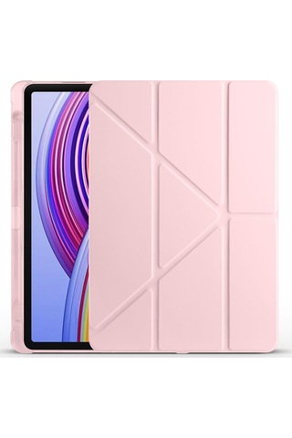 Xiaomi Redmi Pad Pro / Poco Pad 12.1inç Kılıf Kalem Bölmeli Trifolding Case Düz Redmi Pad Değildir
