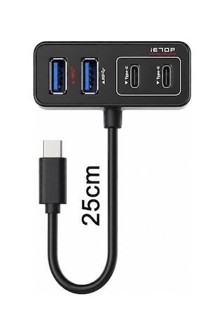 Type-c Usb Hub 4 Port Usb 3.2 10gbps Usb Çoklayıcı Usb-a Usb-c