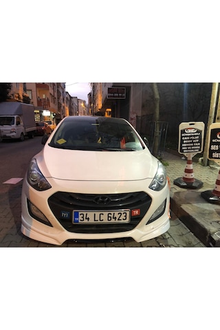 Hyundai i30 Custom Ön Ek (Plastik)