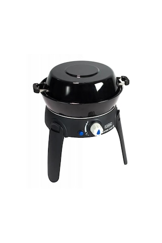 Cadac Safari Chef 30 Lp Lite Barbekü - Tüplü 3 Pişirme Yüzeyli Siyah
