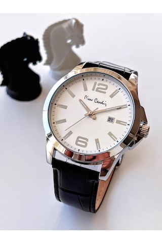 Pierre Cardin 800411f09SB Deri Kordon Erkek Kol Saati