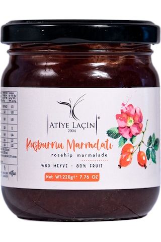 Atiye Laçin Kuşburnu Marmelatı 220 G