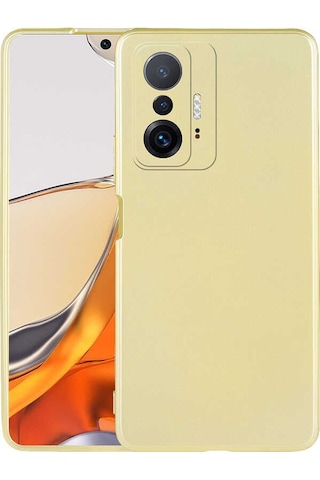 Mi 11t Pro 5g Kılıf Premier Silikon Kapak - Kırmızı Kirmizi Kırmızı