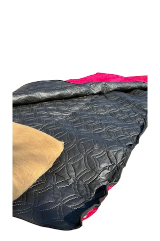 Yastıklı Kamp Uyku Tulumu Su Geçirmez Taşınabilir Outdoor Fuşya