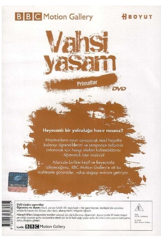 Bbc Motion Gallery - Vahşi Yaşam Primatlar Öğrenme Ve Oyun Hünerli Eller - Dvd