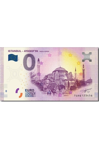 0 Euro Hatıra ve Koleksiyon Parası - Ayasofya - 2020