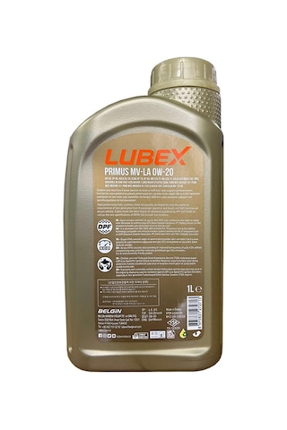 Lubex Primus MV-LA 0W-20 Partiküllü Motor Yağı
