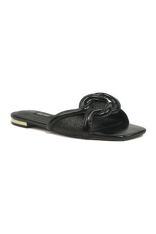 Nine West Etsıa 6fx Siyah Kadın Düz Terlik 000000000102052445 Siyah