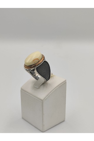 Bilardo Topu Yan Kolları Mikro İşçilikli 925 Ayar Gümüş Erkek 24