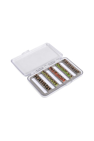 Leo 28254 50 Adet Sinek Balıkçılık Lures Kiti Yapay Yem Bas Alabalık Somon