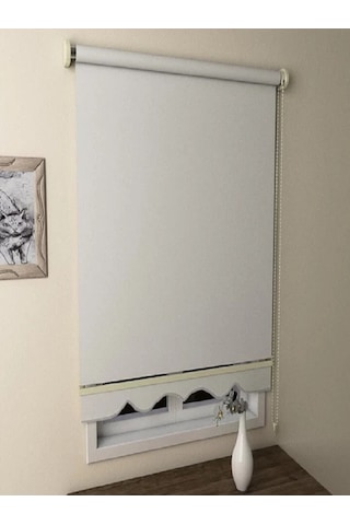 Krem Stor Perde Ms1202 Krem