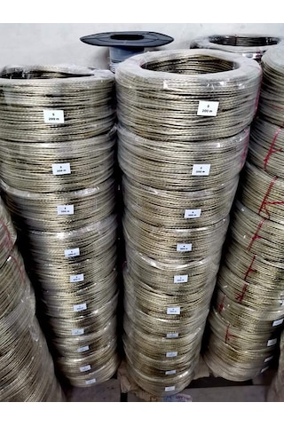 3mm Pvc İzoleli Çelik Halat 200 Metre