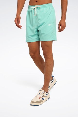 Reebok Avanj Short Yeşil Erkek Deniz Şortu 000000000102055678 Yeşil
