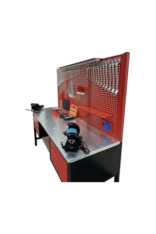 Staxx 2mt 6 Çekmeceli Takım Tezgahı 320 Parça Full Takım Dolabı