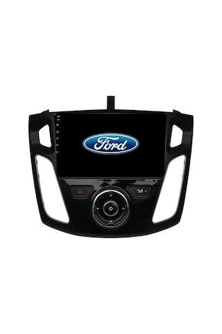 Ford Focus 3 - 3.5 - 4 Tuşsuz Model Siyah Izgaralı Android Multimedya Sistemi 6-128 Myway 2011-2018 9"