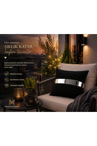 Kırlent 1 Dekoratif 4lü Set Takımı Modern Lüks Salon Koltuk Kanepe Yastık Gümüş Siyah Gizli Fermuarlı Trend Özel Çok Renkli