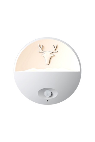 Duvar Askılı Gece Lambası Sıcak Sarı Işık Şarj Edilebilir Led Duvar Lambaları Aromaterapi İle Bebek Yatak Odası Banyo Gardırop Merdiven Koridoru İçin Beyaz