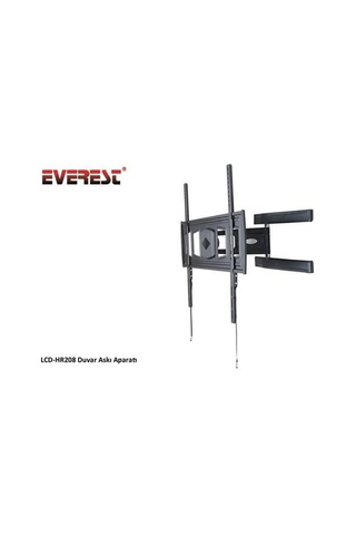 Everest Lcd-hr208 26" 42" Güvenlik Kilitli Açı Ayarlı Duvar Tipi Askı Aparatı