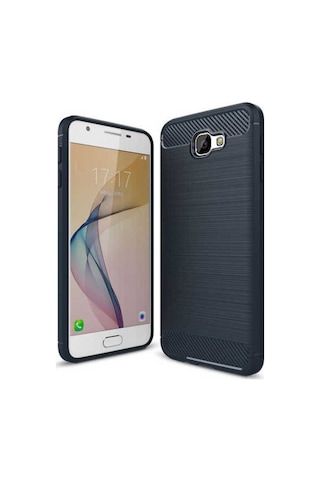 Samsung Uyumlu Galaxy J5 Prime Kılıf Zore Room Silikon Kapak Lacivert